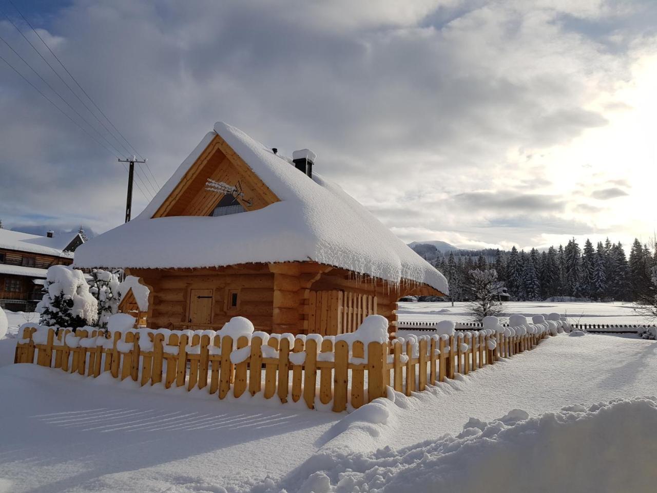 Chata Przy Dolinie Z Sauna Koscielisko Luaran gambar